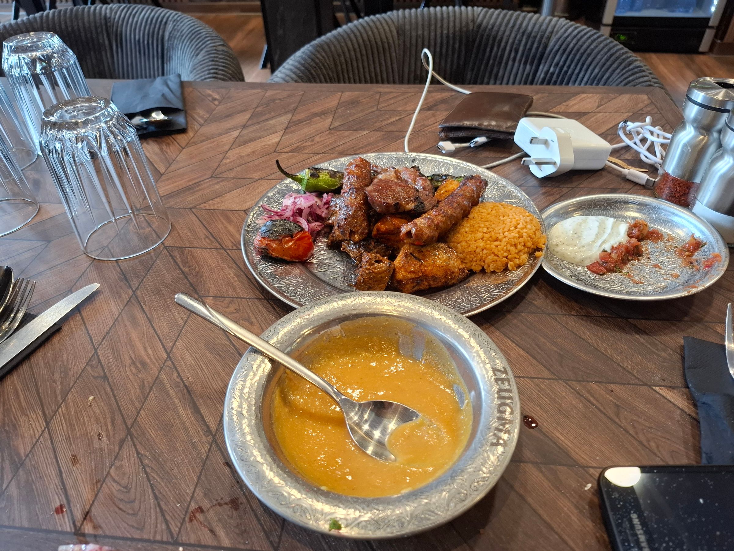 Some excellent Turkish food in Strasbourg
