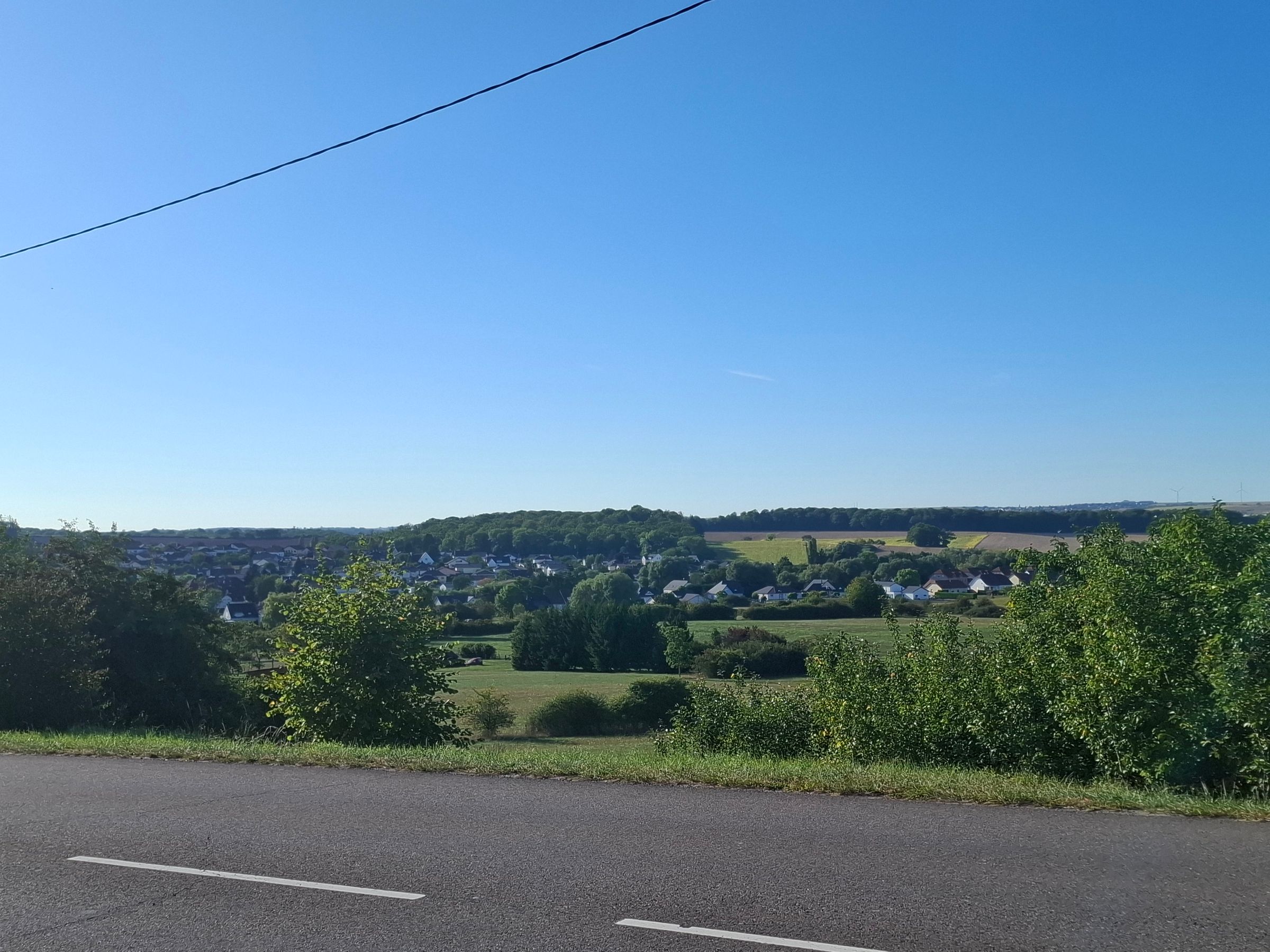 A beautiful view nearby the patisserie